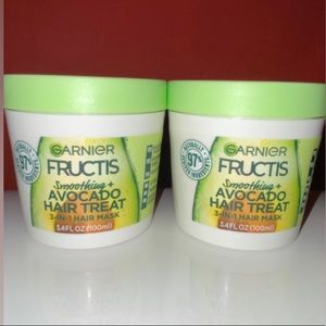 Garner Fructis Smoothing Treat 1
Minute Hair
Mask + Avocado Extract